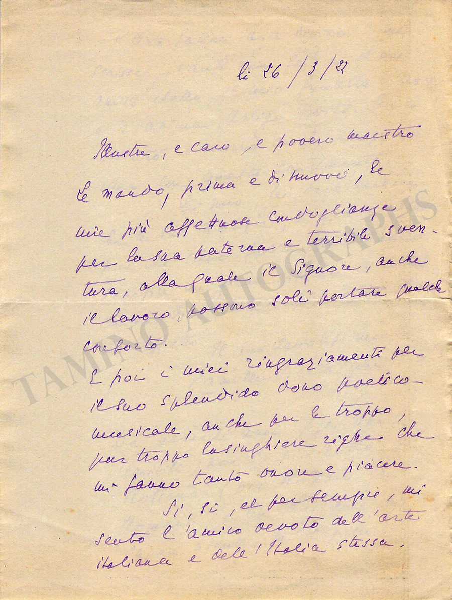 Bellaigue, Camille - Set of 18 Autograph Letters Signed - Image 30