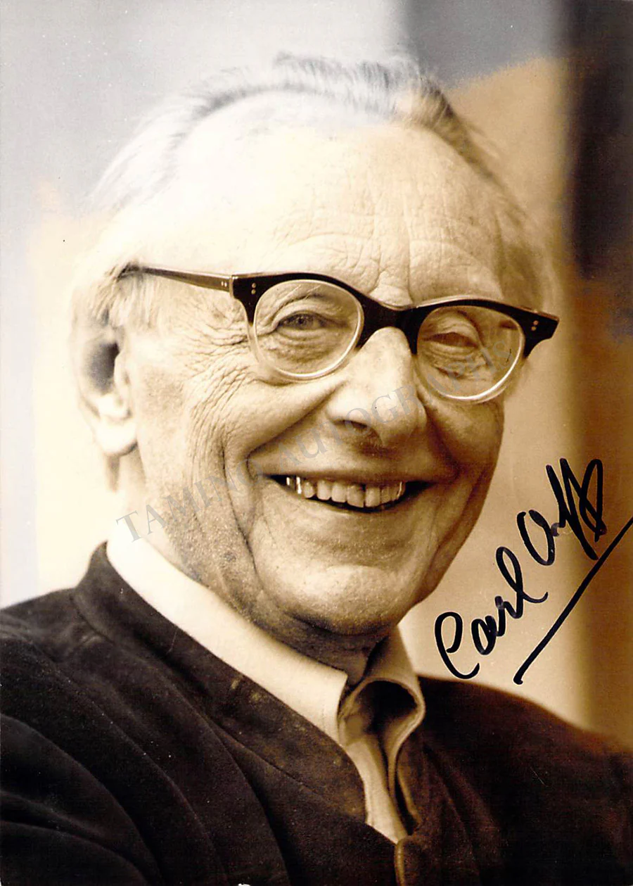 Orff, Carl - Signed Photograph