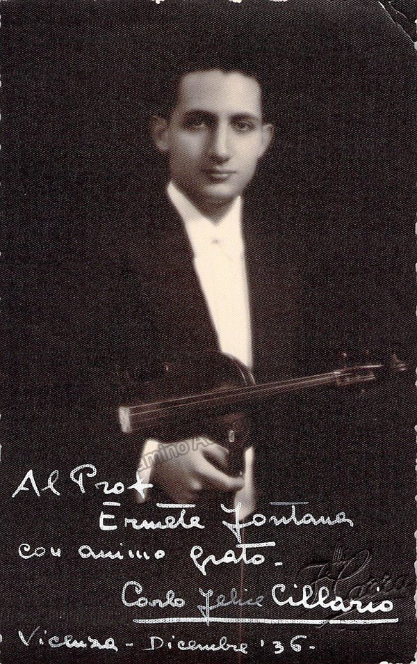 Cillario, Carlo Felice - Signed Photograph 1936