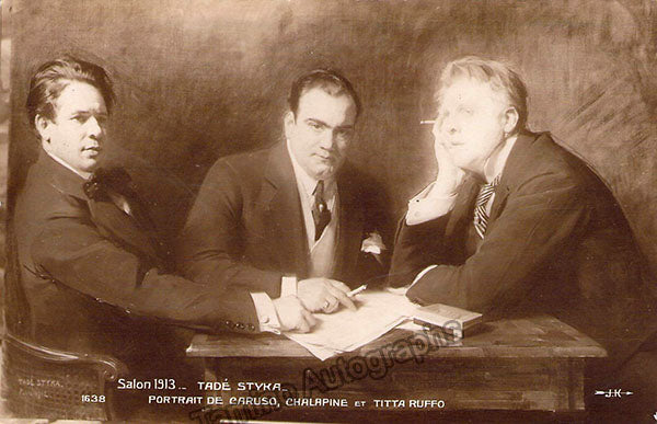Caruso, Enrico - (Various Unsigned Postcards) - Image 2
