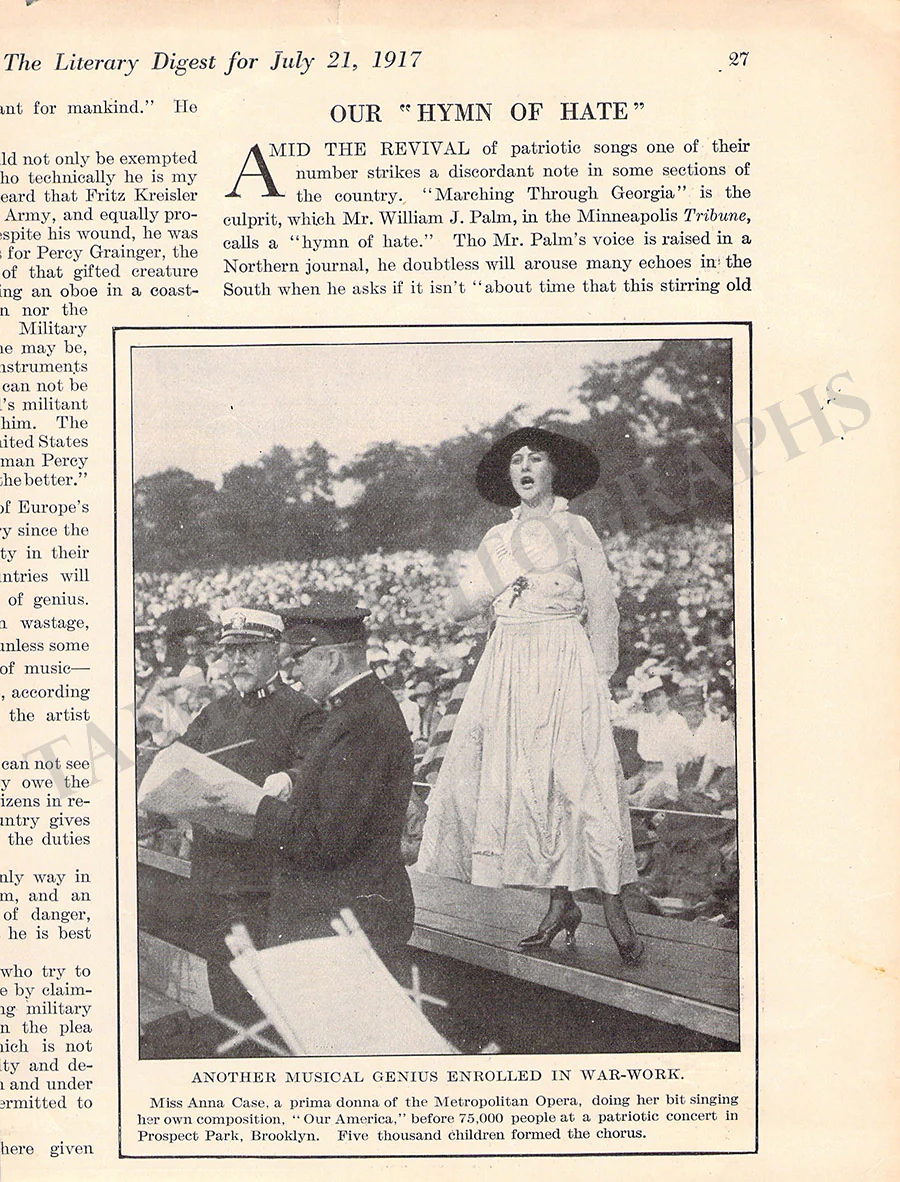 Case, Anna - Signed Photograph + Program - Image 3