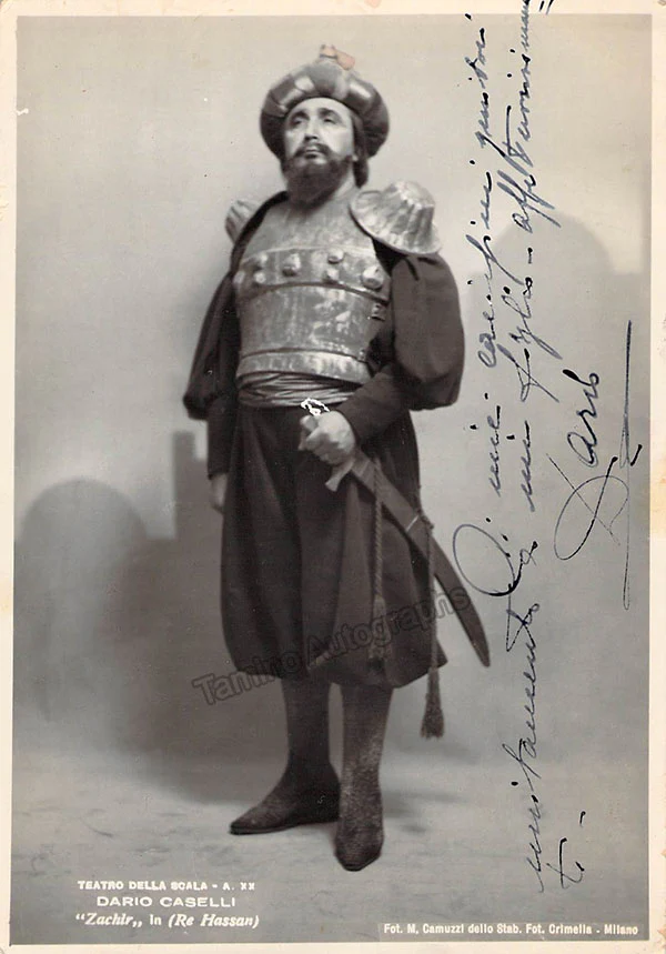 CASELLI, Dario (Various Autographs) - Image 2
