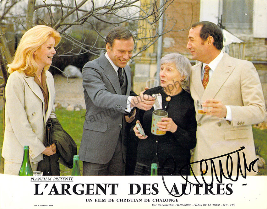 Deneuve, Catherine - Various Autographs - Image 2