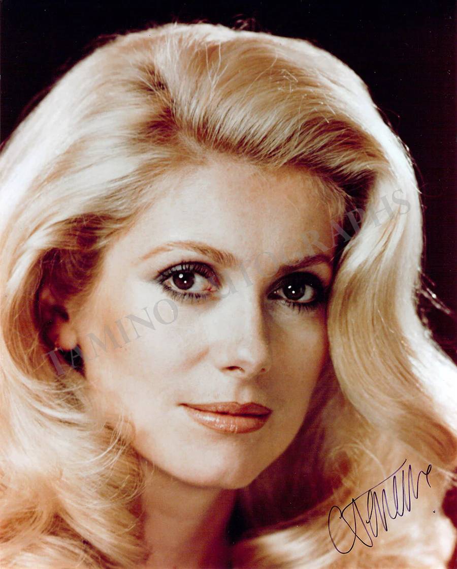 Deneuve, Catherine - Various Autographs - Image 5