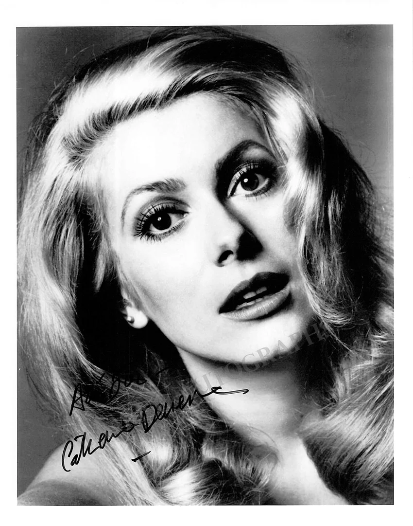 Deneuve, Catherine - Various Autographs - Image 7