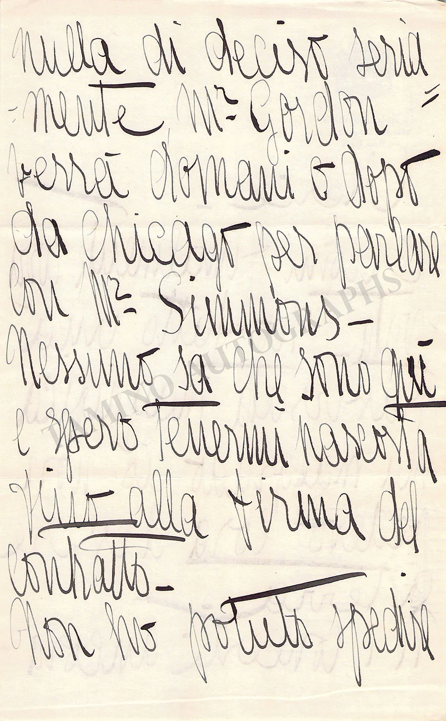 Cavalieri, Lina - Set of 4 Autograph Letters Signed - Image 16