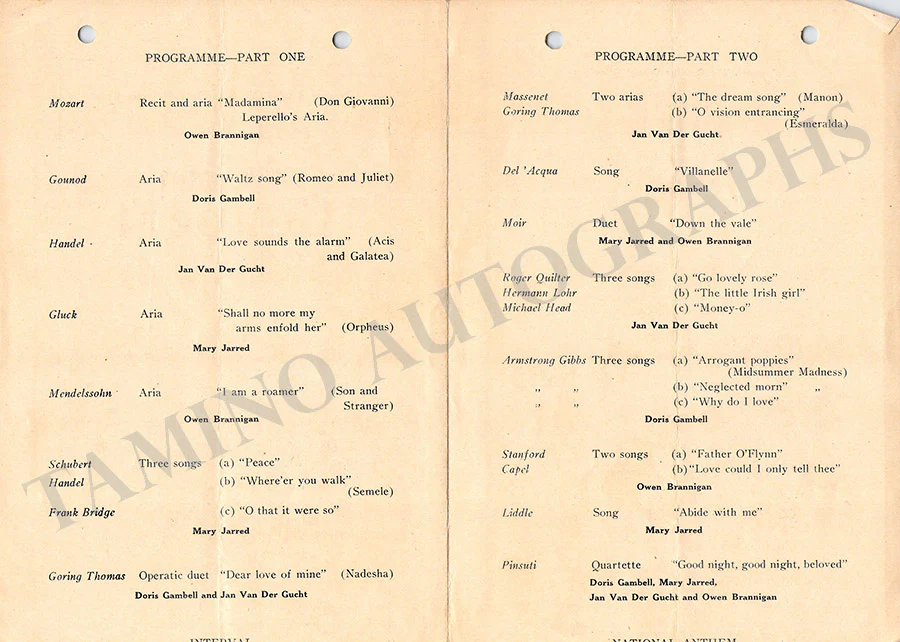Celebrity Concerts - Lot of 5 Unsigned Programs 1945-1947 - Image 5