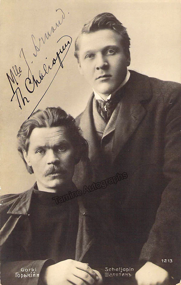 Chaliapin, Fedor - Various Autographs - Image 4