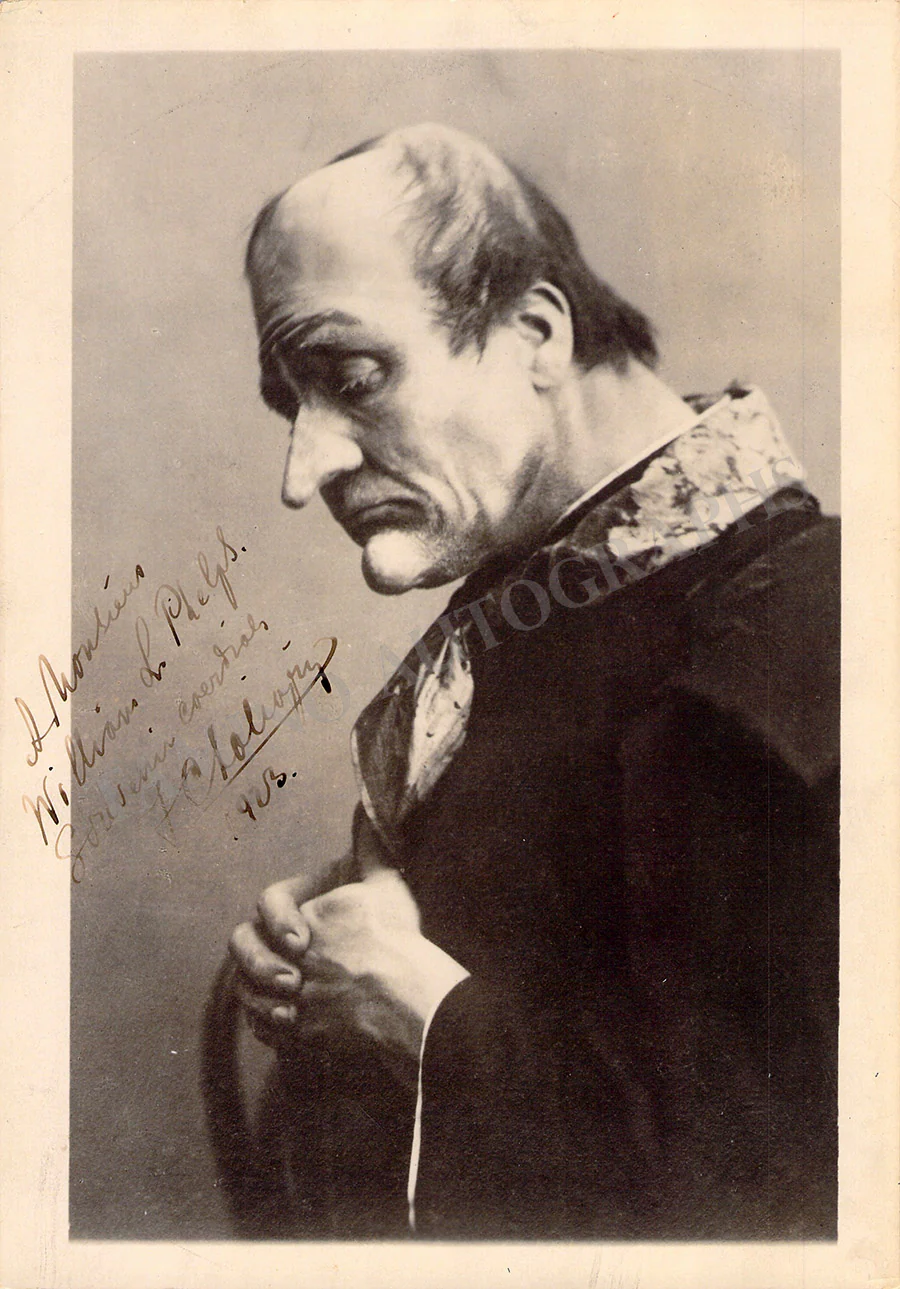 Chaliapin, Fedor - Various Autographs - Image 6