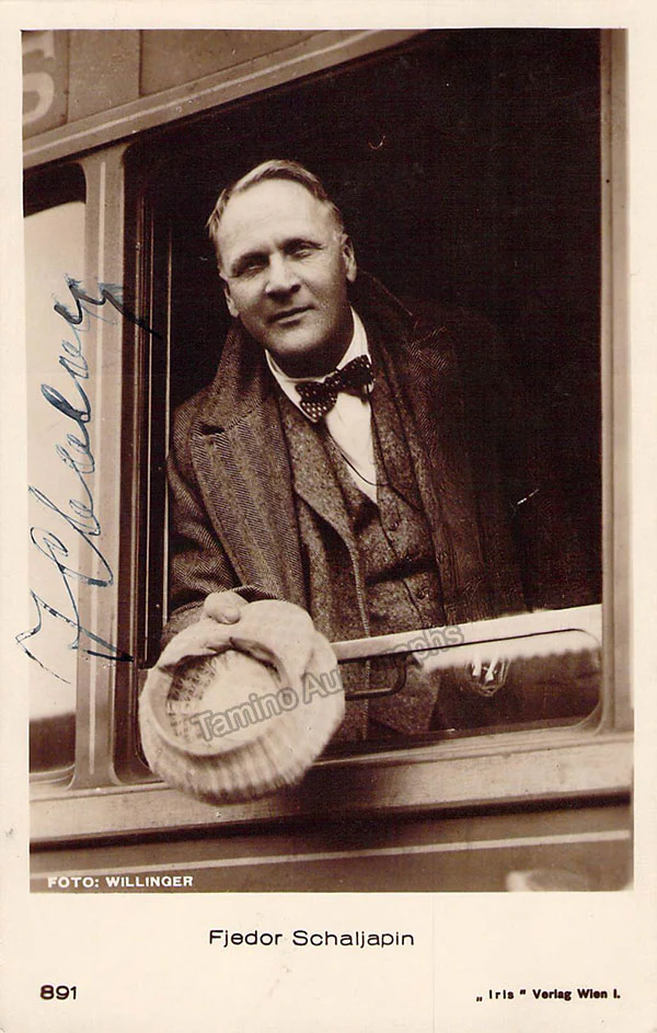Chaliapin, Fedor - Various Autographs - Image 8