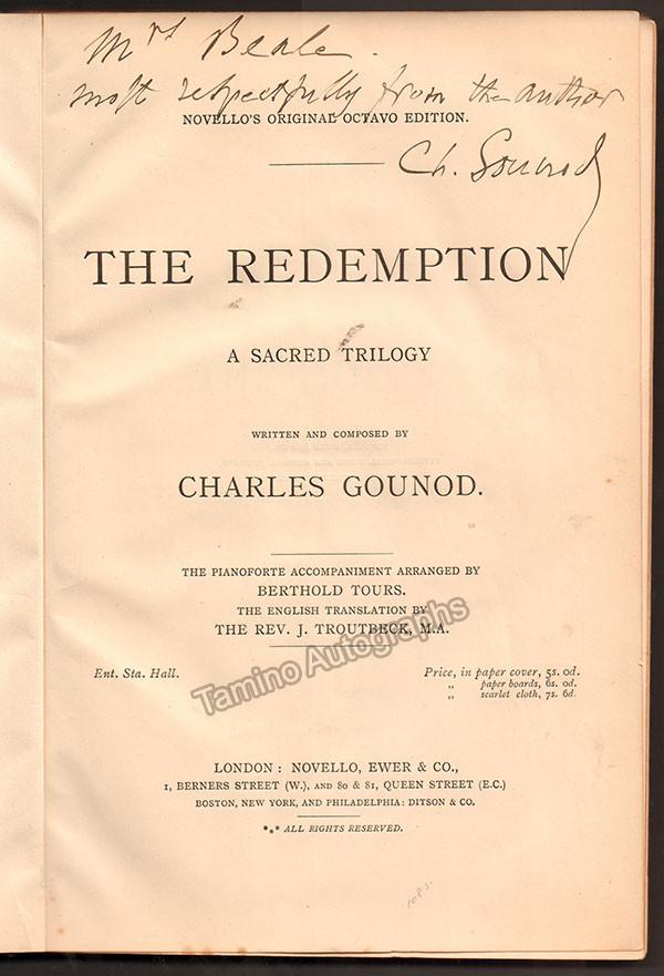 Gounod, Charles - Autograph Manuscripts (Various Options) - Image 16