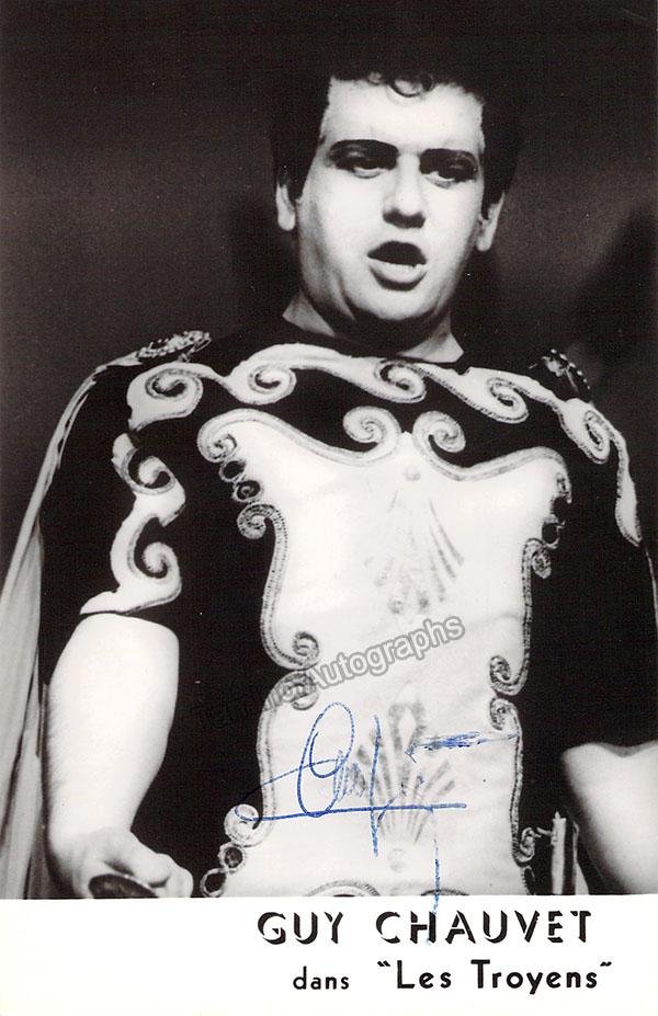 CHAUVET, Guy (Various Autographs) - Image 2