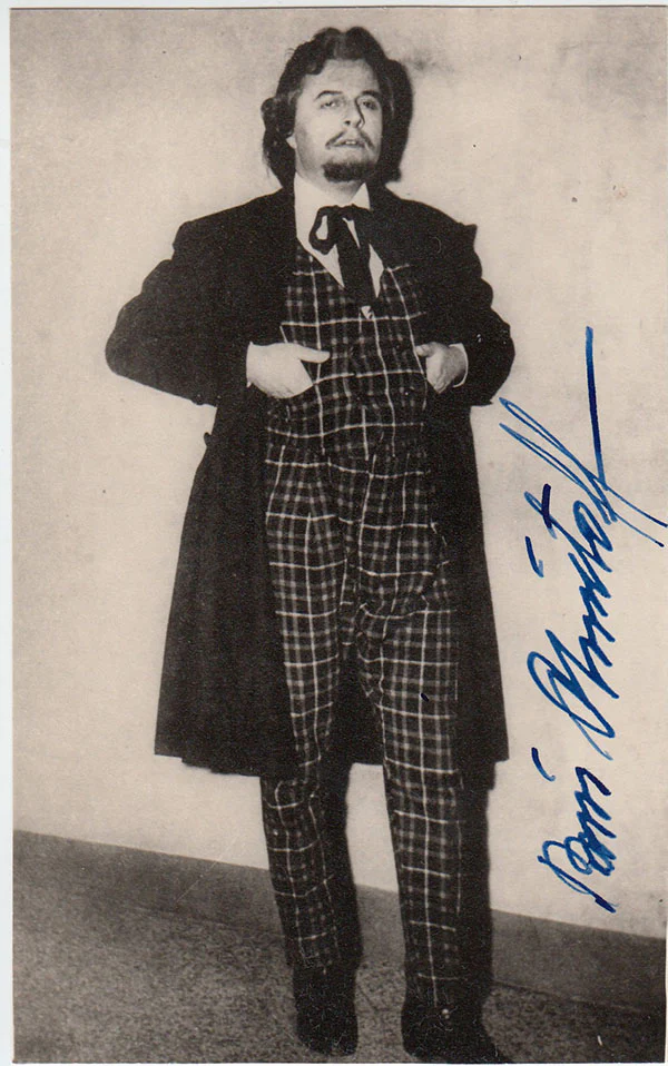 CHRISTOFF, Boris (Various Autographs) - Image 11