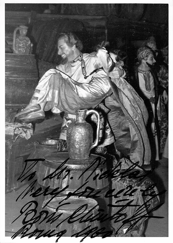 CHRISTOFF, Boris (Various Autographs) - Image 22