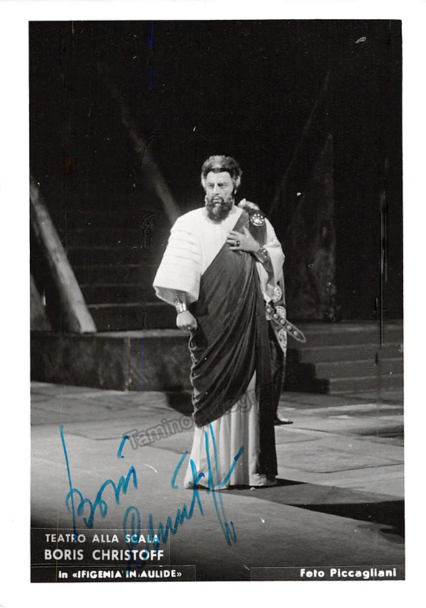 CHRISTOFF, Boris (Various Autographs) - Image 28