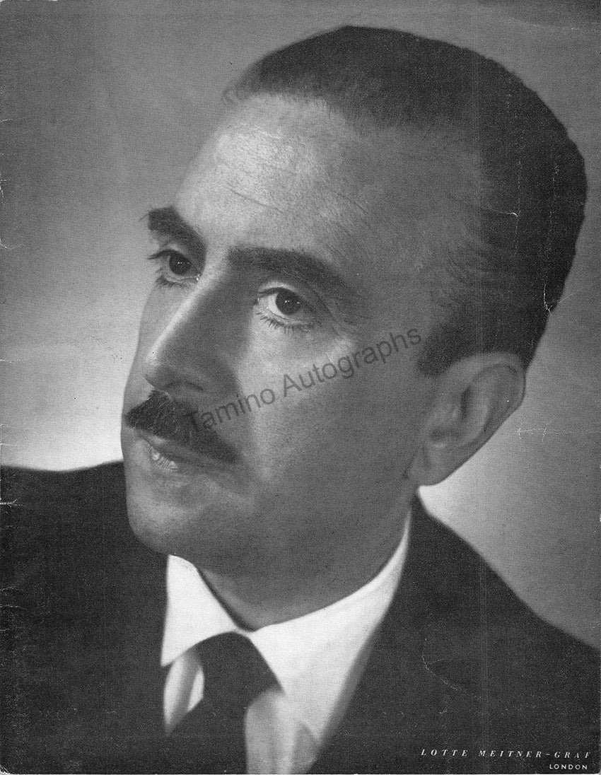 Arrau, Claudio - Signed Program London 1966 - Image 2