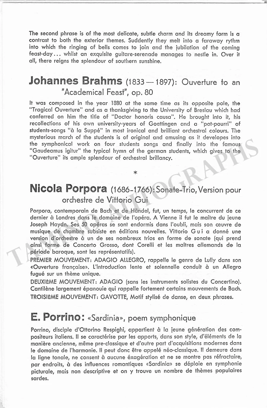 Arrau, Claudio - Set of 3 Unsigned Concert Programs Salzburg - Image 10