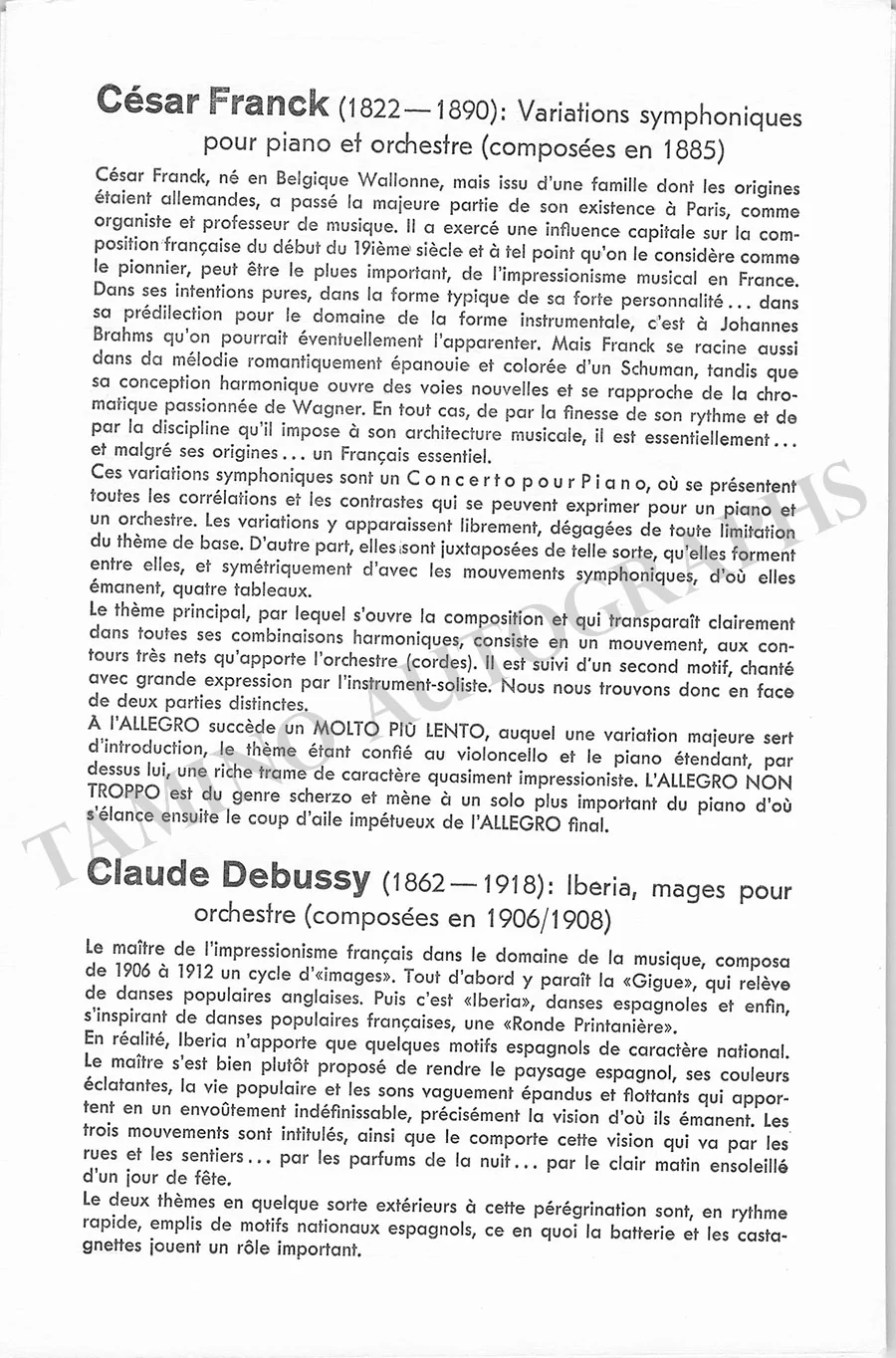 Arrau, Claudio - Set of 3 Unsigned Concert Programs Salzburg - Image 11