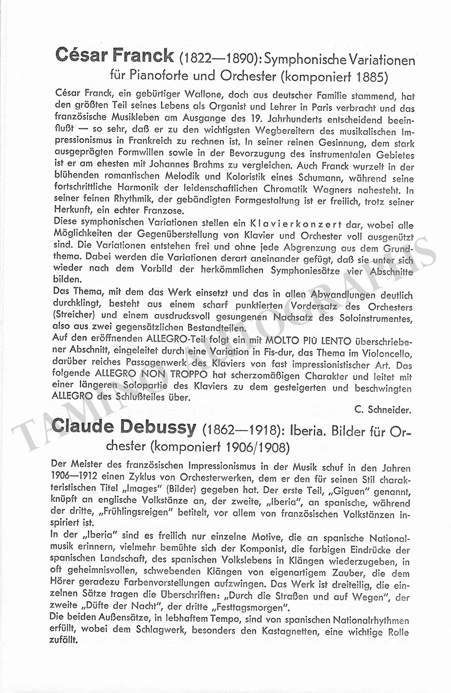 Arrau, Claudio - Set of 3 Unsigned Concert Programs Salzburg - Image 7