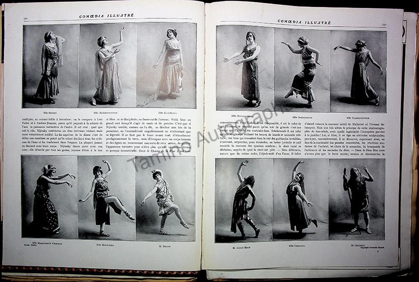 Collection des plus Beaux Numéros Comoedia Illustré et des Programmes Consacrés aux Ballets et Galas Russes 1909-1921 - Image 15