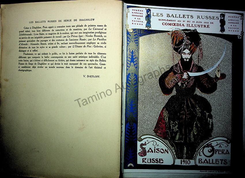 Collection des plus Beaux Numéros Comoedia Illustré et des Programmes Consacrés aux Ballets et Galas Russes 1909-1921 - Image 7