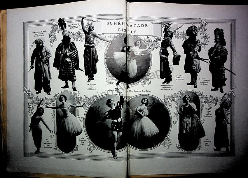 Collection des plus Beaux Numéros Comoedia Illustré et des Programmes Consacrés aux Ballets et Galas Russes 1909-1921 - Image 8