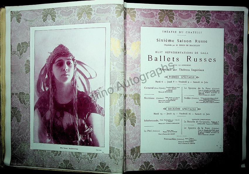 Collection des plus Beaux Numéros Comoedia Illustré et des Programmes Consacrés aux Ballets et Galas Russes 1909-1921 - Image 9