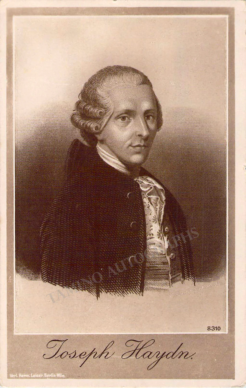 Composers - Unsigned Photo Postcards (Letters E - H) - Image 37