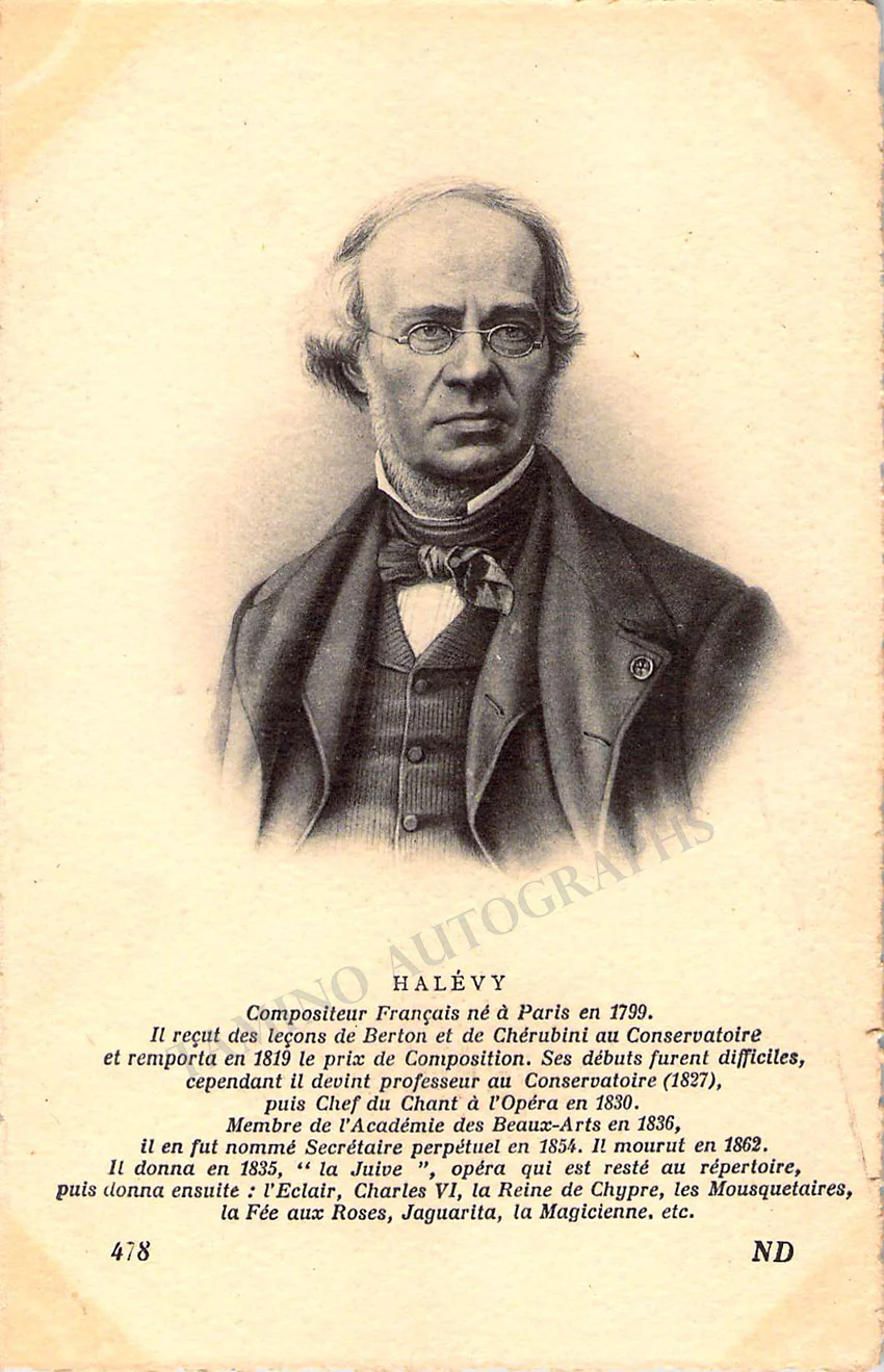 Composers - Unsigned Photo Postcards (Letters E - H) - Image 38