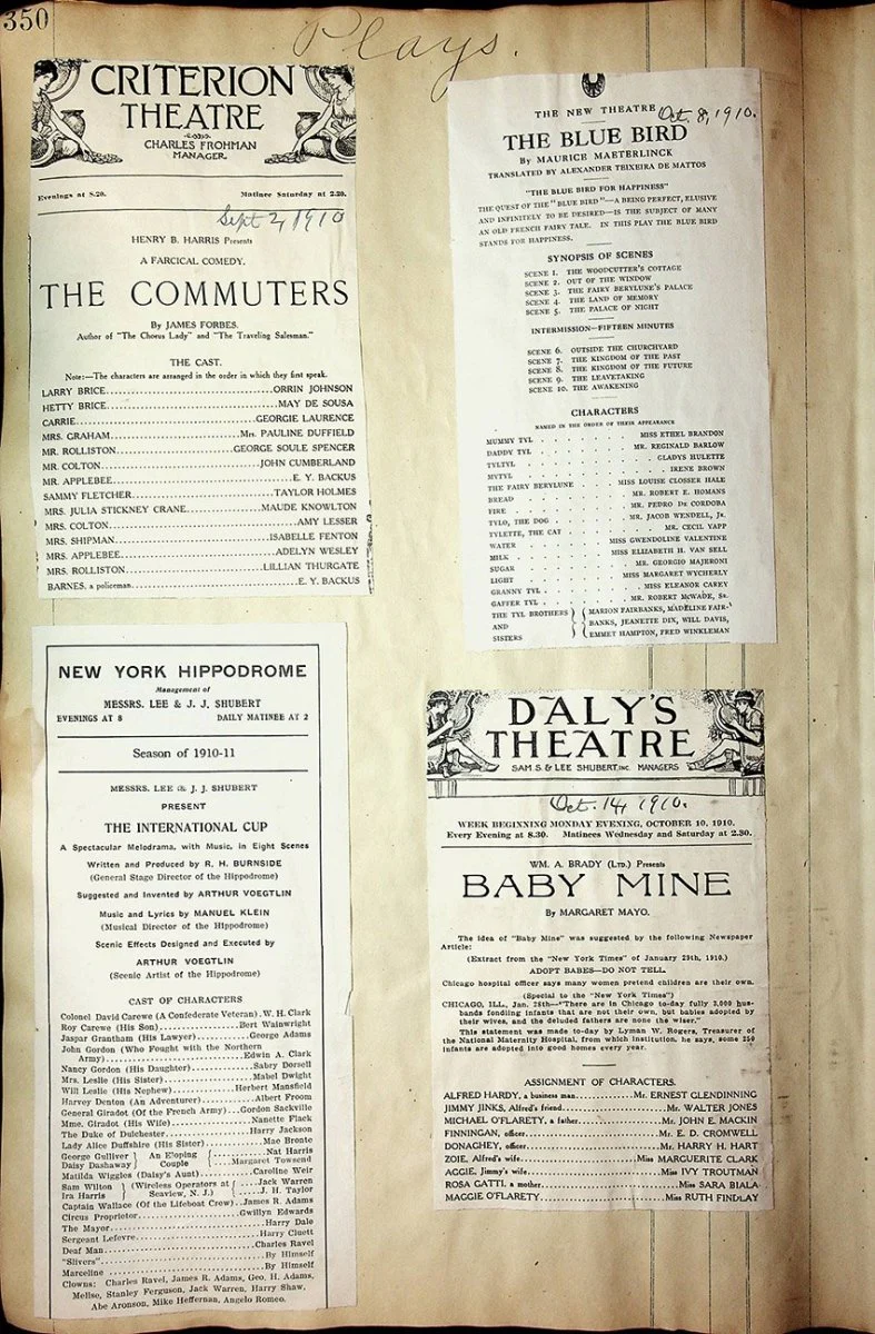 Concerts - Large Program Clip Collection 1883-1925 - Image 86