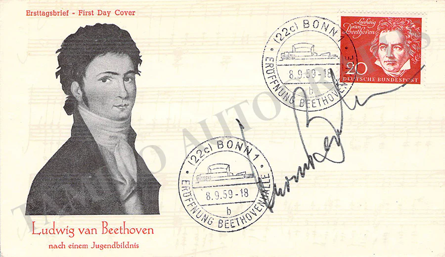 Conductors - Set of 5 Signed Envelopes - Image 2