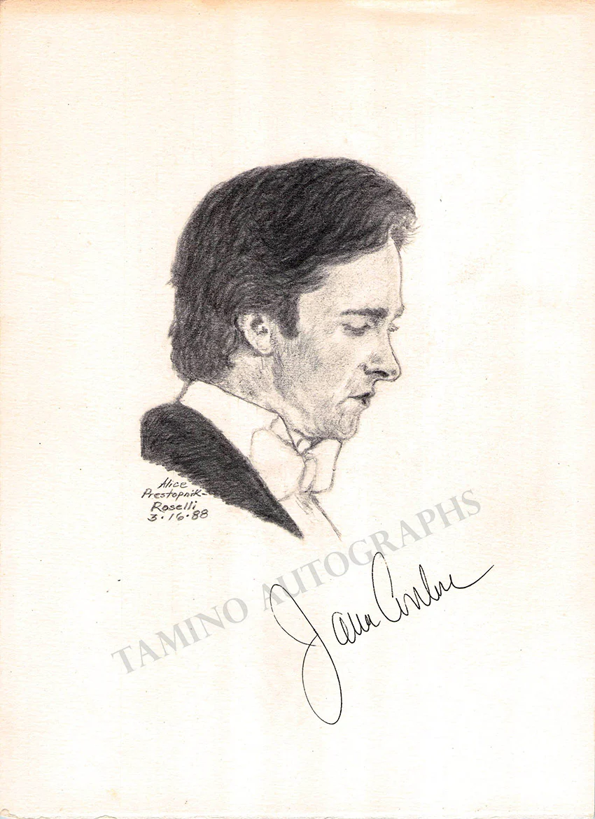 Conductors - Set of 6 Original Drawings Signed - Image 3