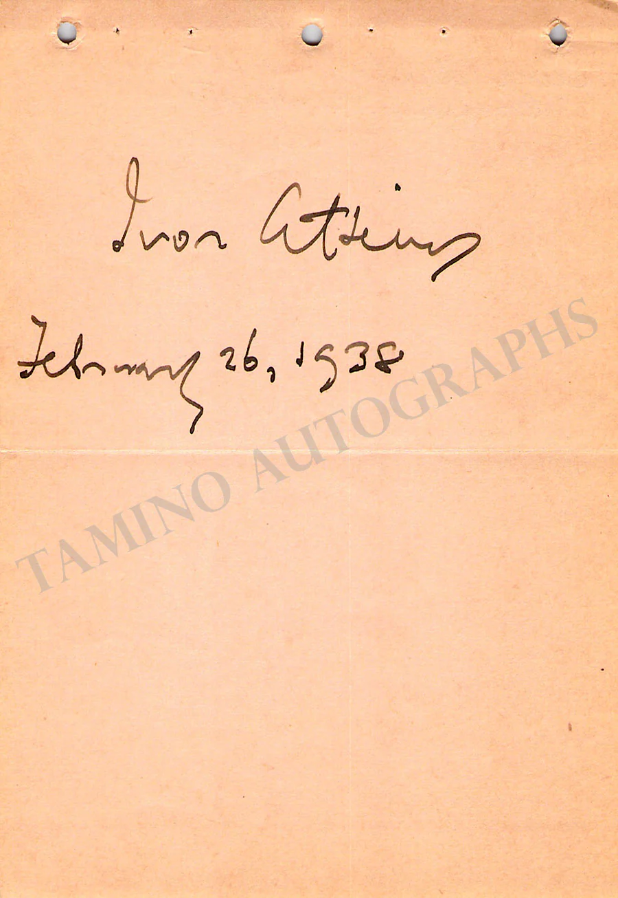 Conductors - Lot of 100+ Signed Album Pages - Image 51