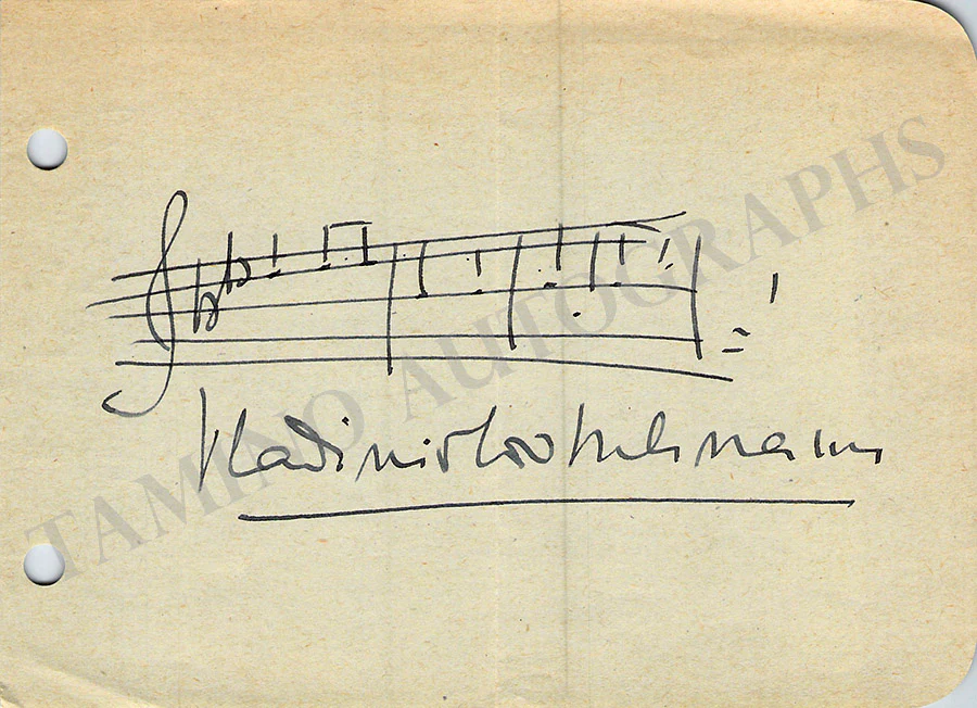Conductors - Set of 22 Signed Album Pages - Image 22