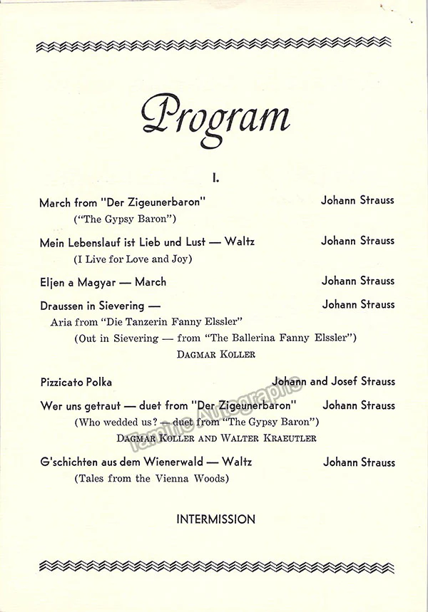 Conductors - Signed Programs 1930s-1960s Lot - Image 3