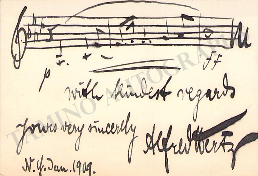Conductors - Signed Visiting Cards (Various Options) - Image 10