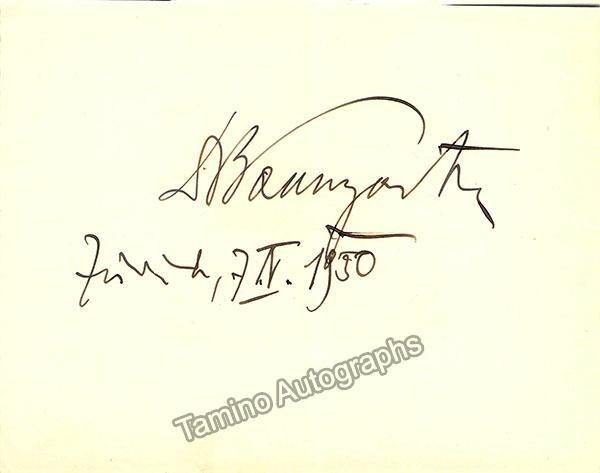 Conductors - Signed Album Pages Lot x 11 signatures - Image 10