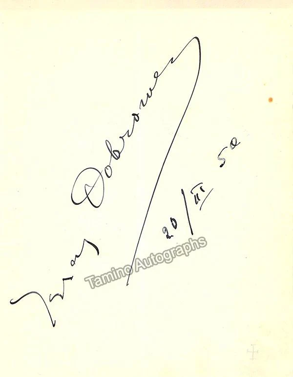 Conductors - Signed Album Pages Lot x 11 signatures - Image 4