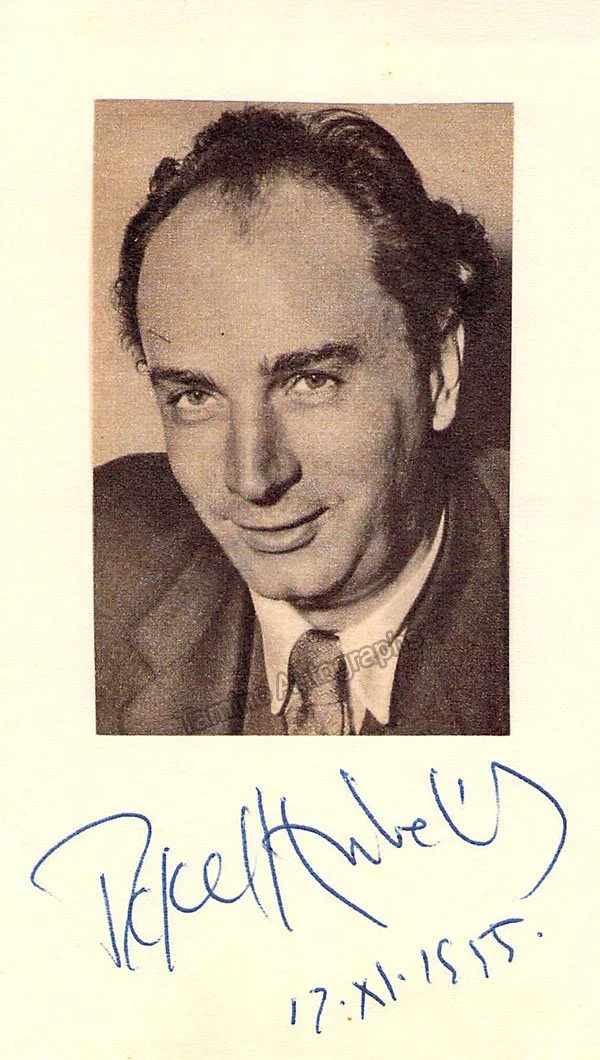 Conductors - Signed Album Pages Lot x 11 signatures - Image 9