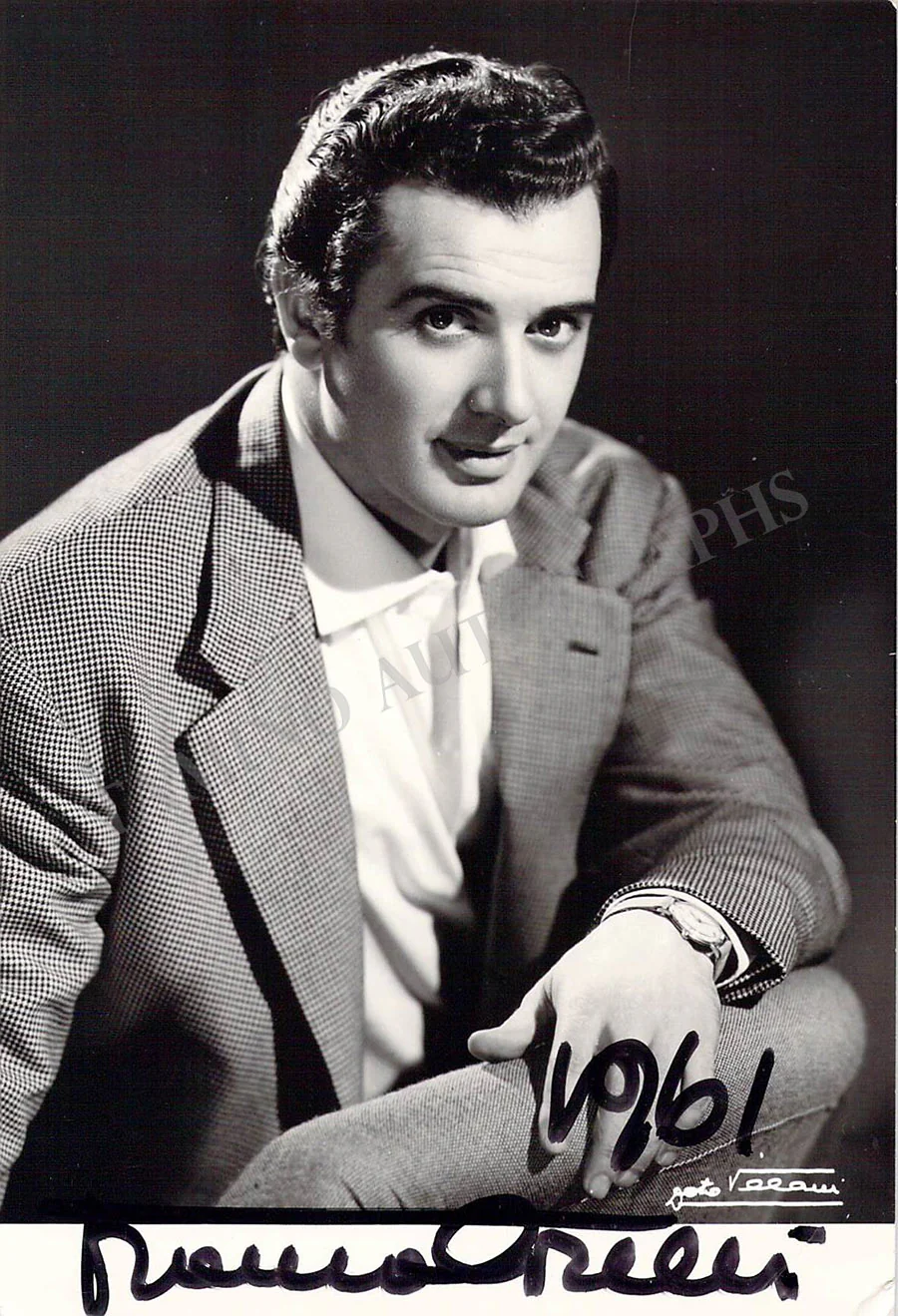 CORELLI, Franco (Various Autographs)