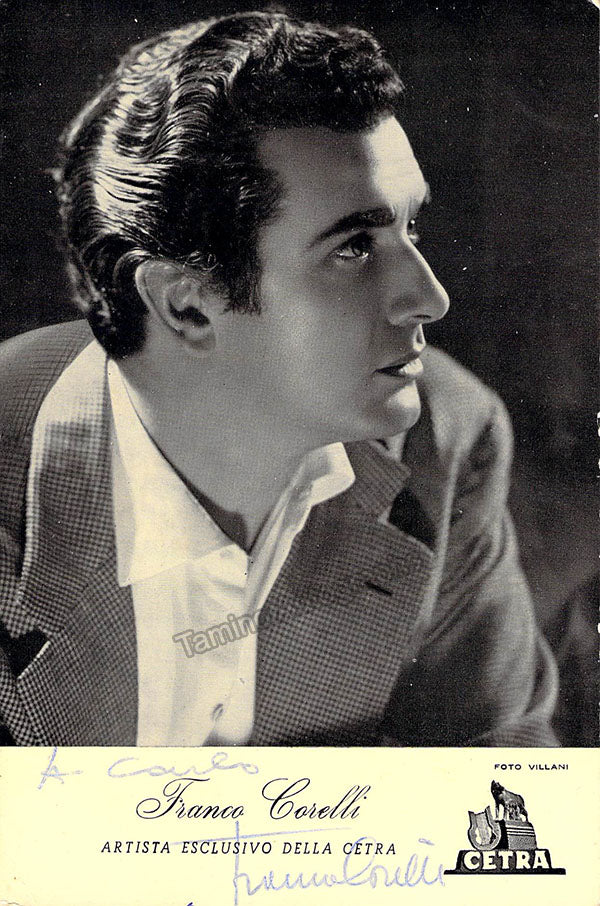 CORELLI, Franco (Various Autographs) - Image 19