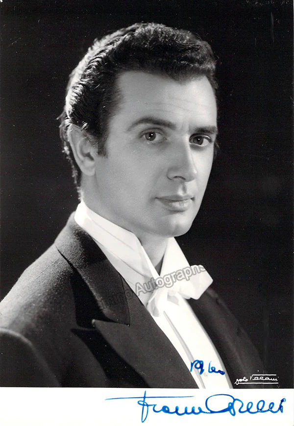 CORELLI, Franco (Various Autographs) - Image 23