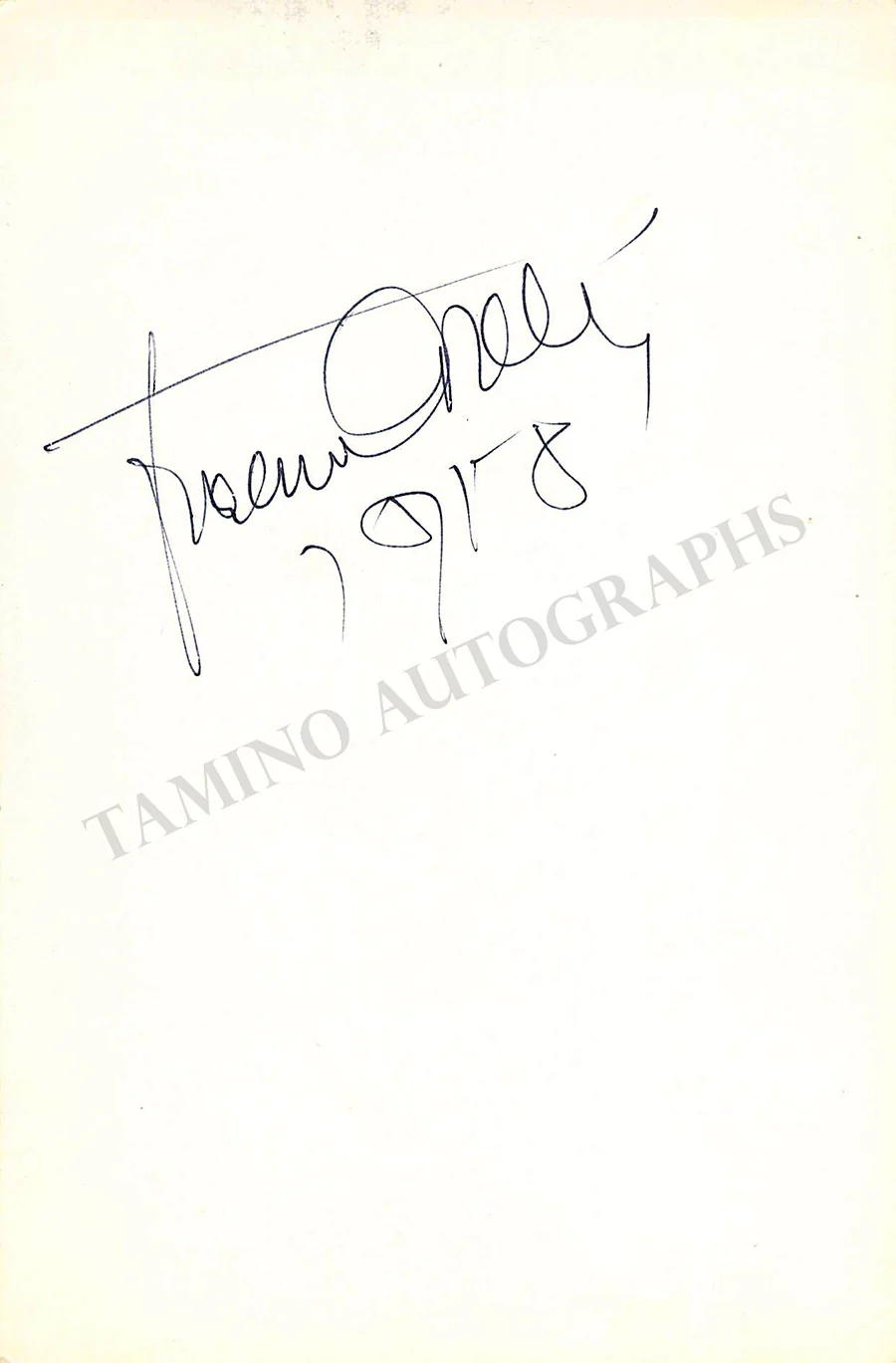 CORELLI, Franco (Various Autographs) - Image 6