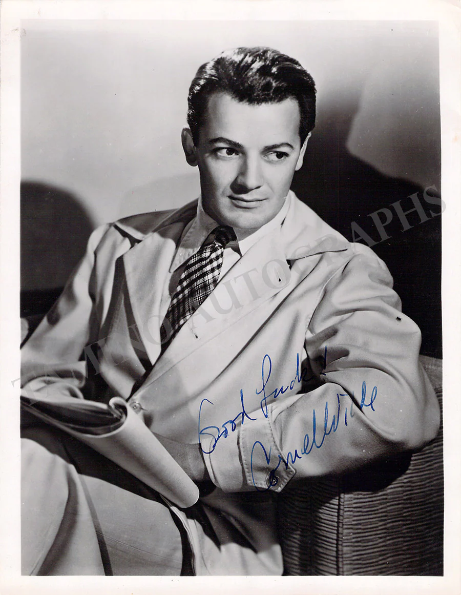Wilde, Cornell - Signed Photograph