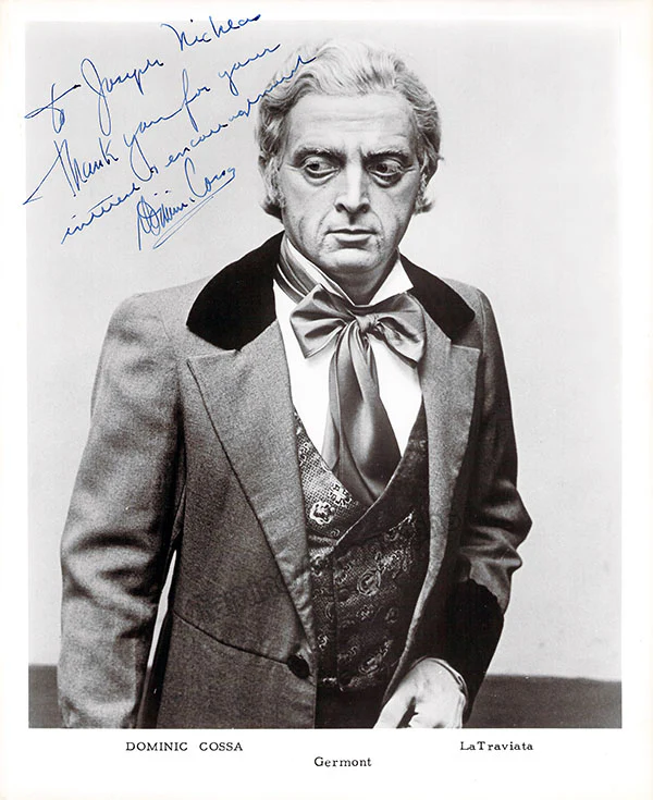 COSSA, Dominic (Various Autographs) - Image 8