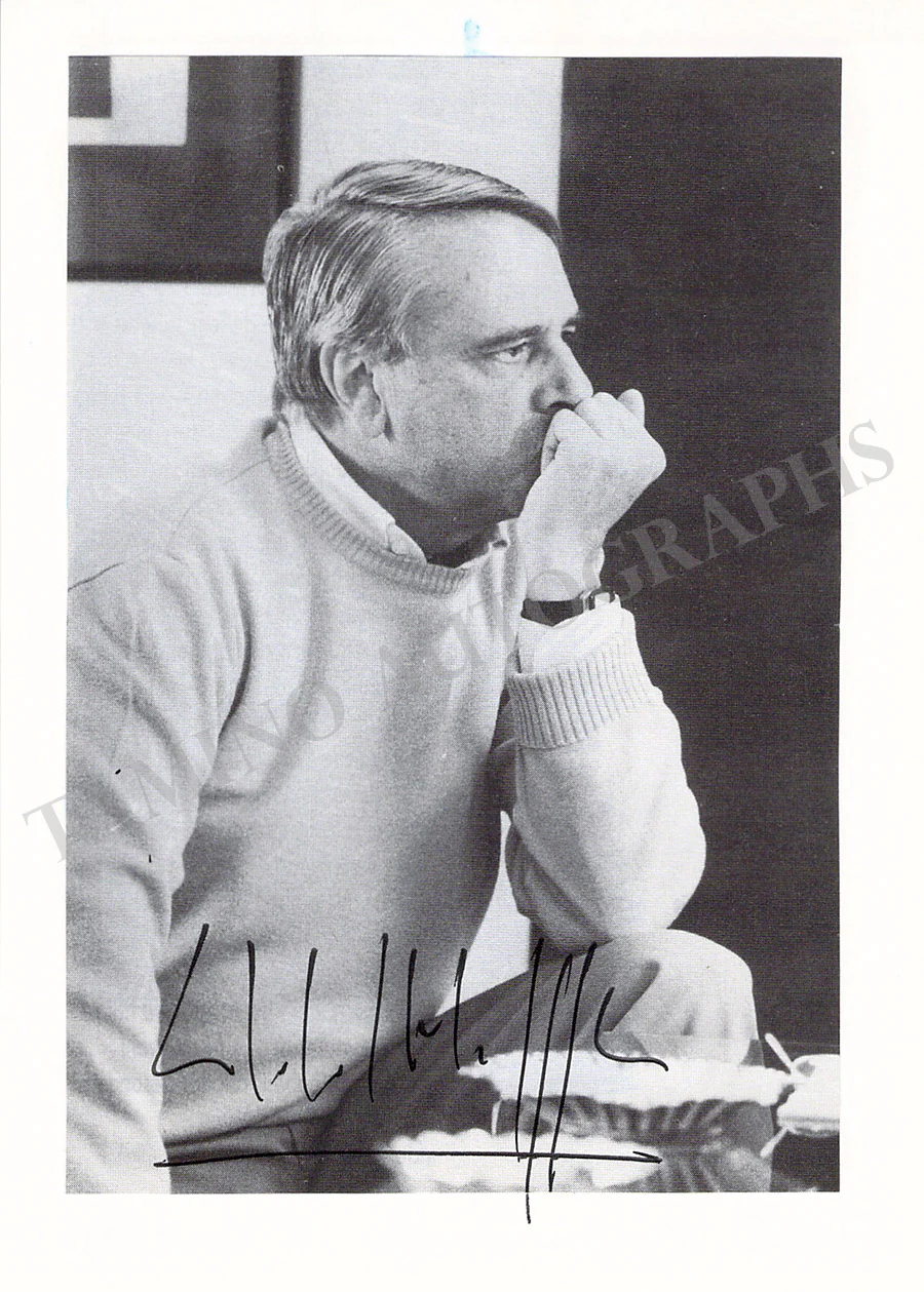 Halffter, Cristobal - Set of 2 Signed Photographs - Image 2