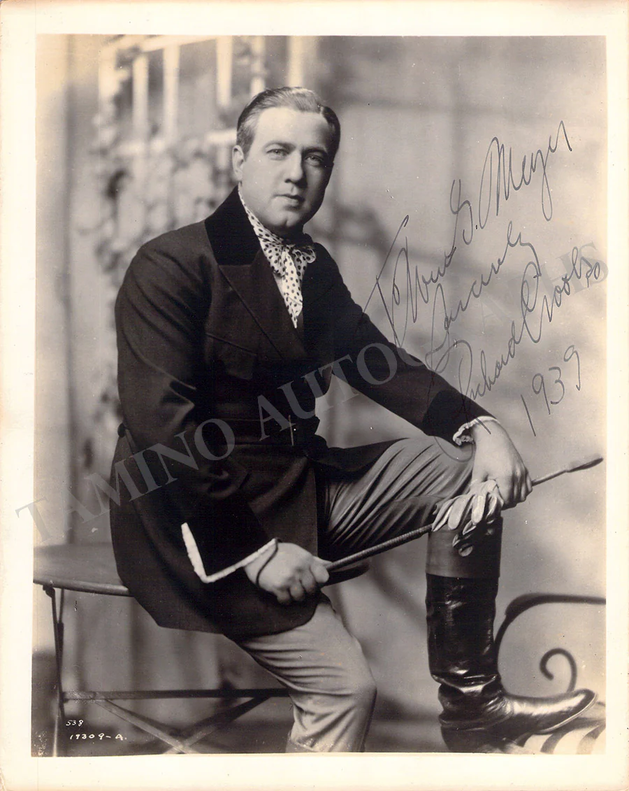 CROOKS, Richard (Various Autographs) - Image 9