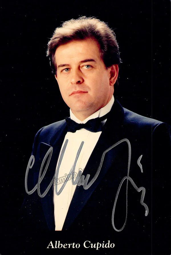 CUPIDO, Alberto (Various Autographs) - Image 2
