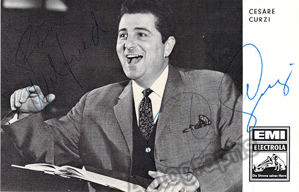 CURZI, Cesare (Various Autographs) - Image 2