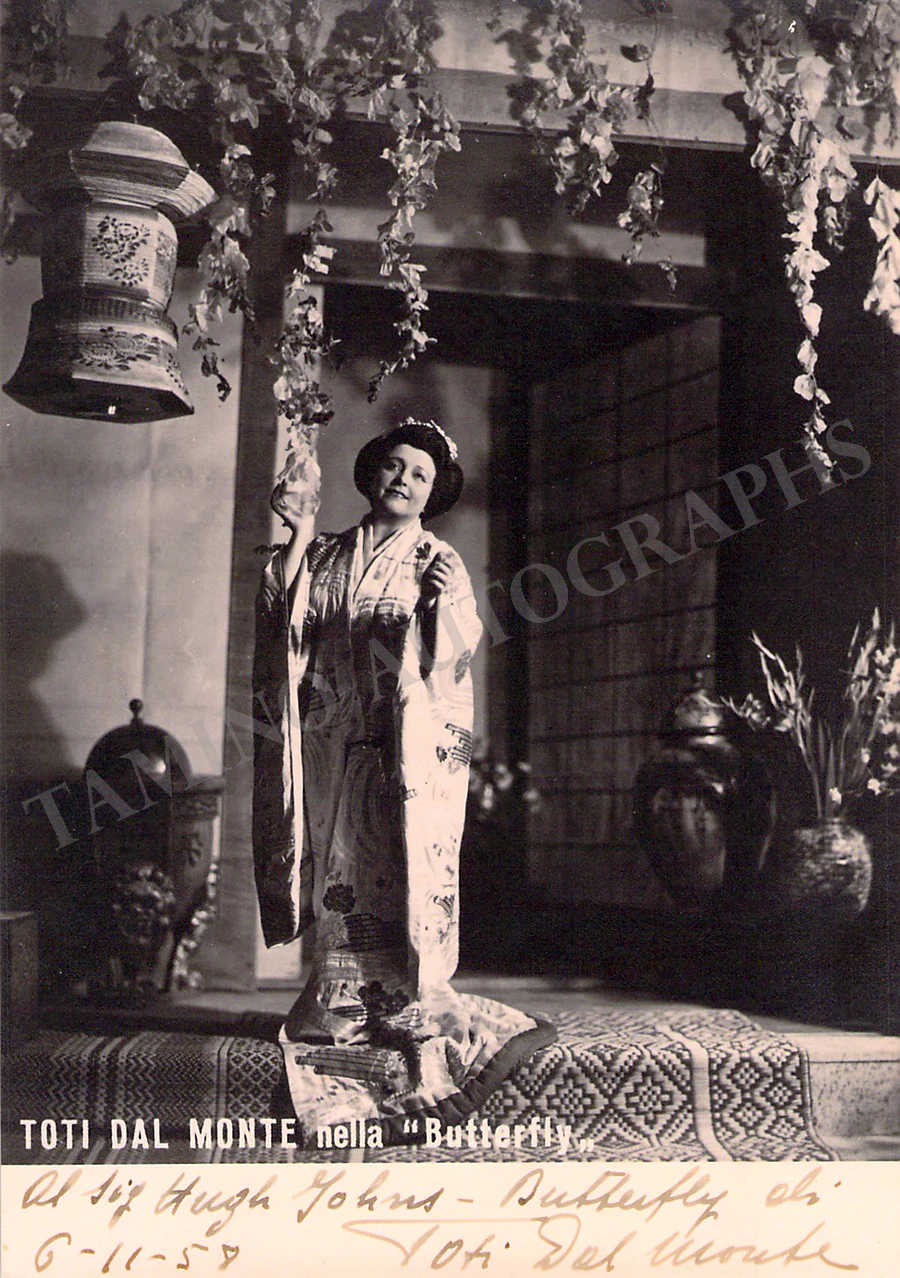 DAL MONTE, Toti (Various Autographs) - Image 27